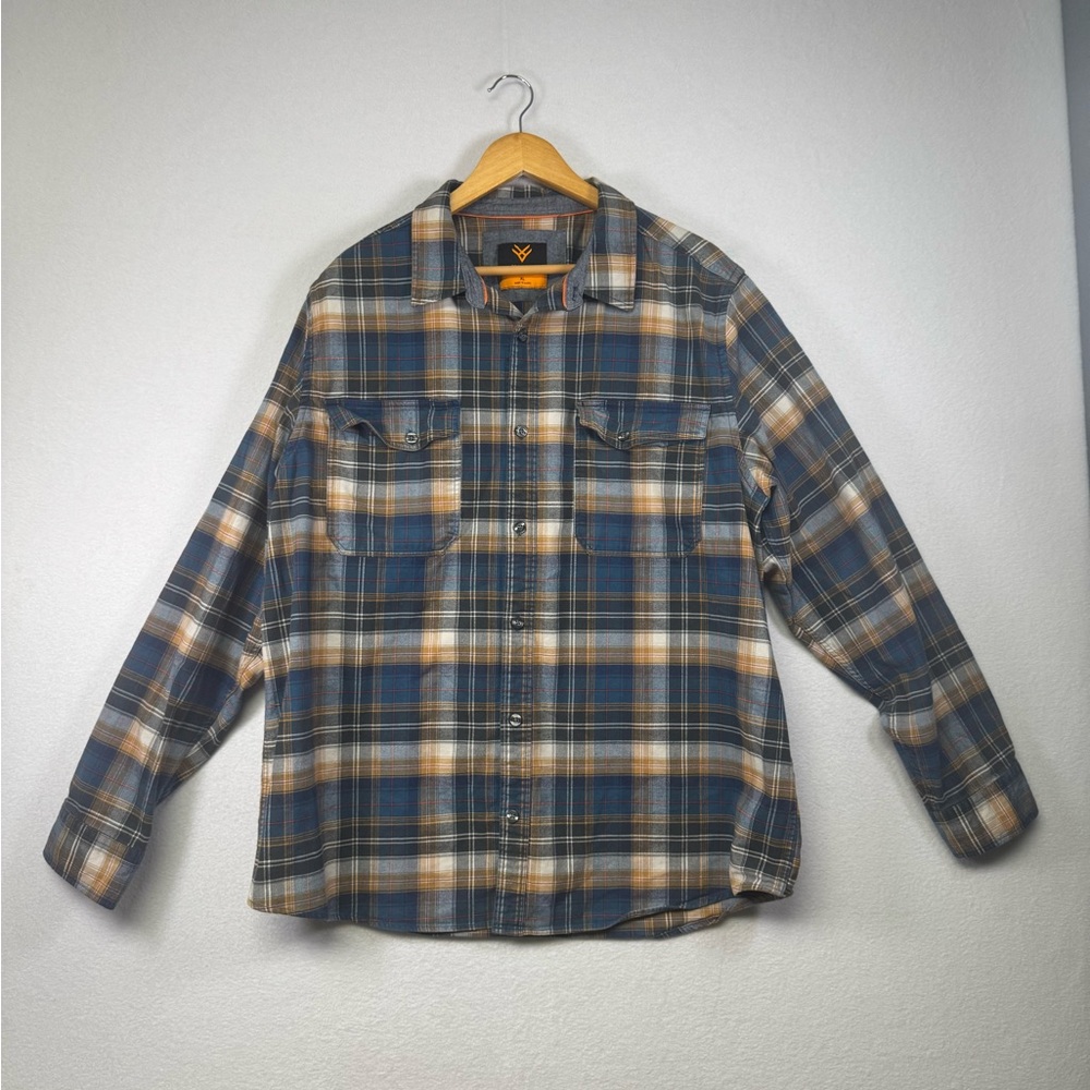 HAWX Plaid Work Shirt‎ Mens X-Large